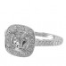 14K White Gold Diamond Ring Mounting